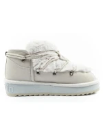 D.Franklin snehové topánky dámske zimné módne kožušinové zateplené šedé dámske