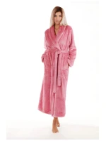 Dámsky župan LILLY extra so šálovým golierom 2120 3352 staroružový - Vestis