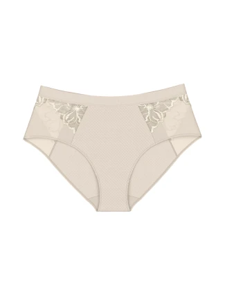 Dámske nohavičky Wild Azalea Florale Maxi - BROWN - light beige 00RB - TRIUMPH