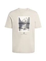 Pánske adidas Outdoor Kayaking Graphic T-shirt beige KB2541 pánske