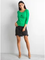 Dámska blúzka RV BZ 4690.67 zelená - Basic Dámska blúzka RV BZ 4690.67 zelená - Basic