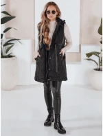 Dámska prešívaná vesta WELIA black FashionStreet TY3294 Dámska prešívaná vesta WELIA black FashionStreet TY3294