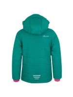 Detská zimná lyžiarska bunda Trollkids Hemsedal Snow Jacket XT with Hood Green (513-312)