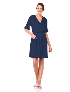 Vamp - Jednofarebný dámsky župan 14945 - Vamp