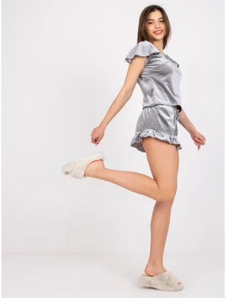 Pyžamo WN PI 02.97 tmavo šedá