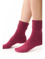 Ohrnuté dámske ponožky 110
