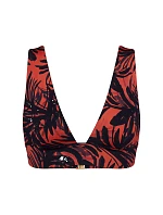SUMMER PALM - Tvarujúci vrchný diel plaviek bez kostice s elegantným krúžkom Triumph