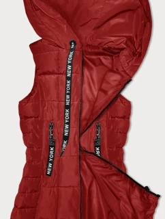 Dámska mikina s kapucňou S'West Red (B8226-4)
