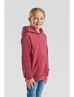 Fruit of the Loom Classic Kids Hooded Sweat Detská mikina s kapucňou 16.2043 vintage heather red Fruit of the Loom Classic Kids Hooded Sweat Detská mikina s kapucňou 16.2043 vintage heather red