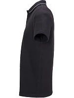 NEOBLU Orel Unisex piqué polo z hrubej bavlny 24.4337 tmavočierna NEOBLU Orel Unisex piqué polo z hrubej bavlny 24.4337 tmavočierna