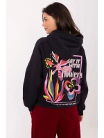 Mikina s kapucňou model 218206 Podúroveň