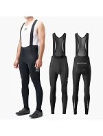 Rockbros 200021 dlhé cyklistické nohavice so šľapkami s vložkou Veľkosť XXXL - čierne