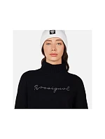 Dámsky sveter ROSSIGNOL W SIGNATURE SWEATER, čierny