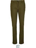 NEOBLU Gustave Women Dámske chino nohavice 24.3179 tmavá khaki NEOBLU Gustave Women Dámske chino nohavice 24.3179 tmavá khaki