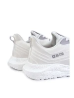 Lekkie Męskie Buty Sportowe Big Star KK174017 Białe
