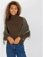 Šatka AT CH 0411.68P tmavo zelený