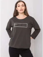 Blúzka RV BZ 6222.18 tmavá khaki