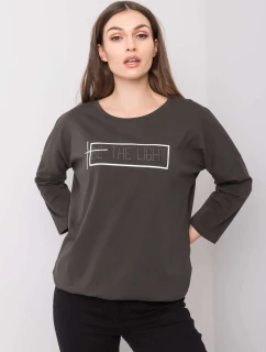 Blúzka RV BZ 6222.18 tmavá khaki