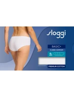 sloggi Basic+ Midi 4P - WHITE - SLOGGI WHITE - SLOGGI sloggi Basic+ Midi 4P - WHITE - SLOGGI WHITE - SLOGGI
