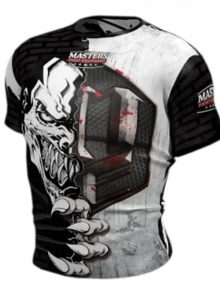 Tréningové tričko Masters MFC DARK SIDE "BLACK SCRATCH" M 06324-M
