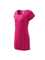 Malfini Love W MLI-12340 fialovo červené šaty