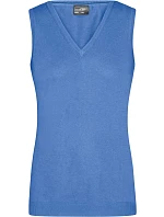 Daiber JN 656 Dámska sveterová vesta s výstrihom do V 02.0656 glacier blue Daiber JN 656 Dámska sveterová vesta s výstrihom do V 02.0656 glacier blue