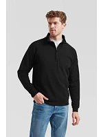 Fruit of the Loom Classic Zip-Neck Sweat Mikina so zipsom na 1/4 dĺžky 16.2114 heather grey Fruit of the Loom Classic Zip-Neck Sweat Mikina so zipsom na 1/4 dĺžky 16.2114 heather grey