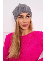 Sandra K210 tmavo šedá fleecová čiapka