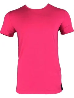 Pánske tričko U92M08JR00A-D438 ružová - GUESS