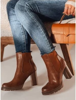Dámske čižmy CHICMOVE s ťavím podpätkom FashionStreet ZY0577 Dámske čižmy CHICMOVE s ťavím podpätkom FashionStreet ZY0577