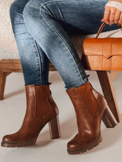 Dámske čižmy CHICMOVE s ťavím podpätkom FashionStreet ZY0577