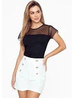 Blúzka Eldar Blanka s krátkymi rukávmi, veľkosti S–XL Blúzka Eldar Blanka s krátkymi rukávmi, veľkosti S–XL