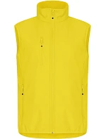 Clique Classic Softshell Vest M Pánska 3-vrstvová softshellová vesta 67.0911 citrónová