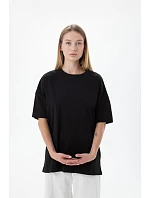 Tričko Mantis M 201 Oversize z hrubej bavlny 70.0201 čierne Tričko Mantis M 201 Oversize z hrubej bavlny 70.0201 čierne