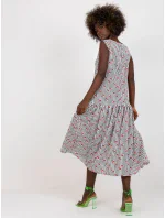 Šaty LK SK 506986 1.89 biela a čierna