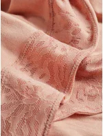 Dámsky pyžamový top L/S CURVE NECK 000QS7006E FSR make-up - Calvin Klein Dámsky pyžamový top L/S CURVE NECK 000QS7006E FSR make-up - Calvin Klein