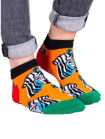 Yoclub Členkové vtipné bavlnené ponožky Vzory Farby SKS-0086U-A600 Viacfarebné