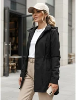 Dámska bunda parka s kapucňou čierna FashionStreet TY5569