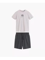 Pyžamo Atlantic NMP-398 kr/r S-2XL