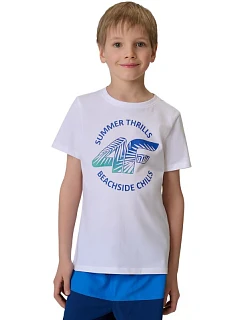 Chlapčenské tričko 4F M3284 biele 4FJWSS26TTSHM3284 10S