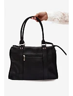 Veľká taška z umelej kože Black Nolita