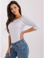 Blúzka EM BZ HS 21 90.02 svetlo šedá