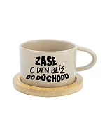 O JEDEN DEŇ BLIŽŠIE DOMOVA - šálka na krémovú makrónku 200 ml O JEDEN DEŇ BLIŽŠIE DOMOVA - šálka na krémovú makrónku 200 ml