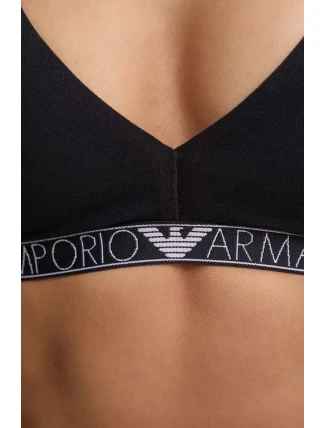 Dámska podprsenka 164530 4R223 00020 čierna - Emporio Armani