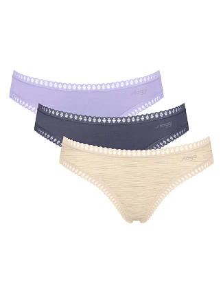 Dámske nohavičky GO Crush Mini C3P – Lilac – lila M026 – SLOGGI Dámske nohavičky GO Crush Mini C3P – Lilac – lila M026 – SLOGGI