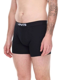 Pánske boxerky Levi's 3-Pack Black Cotton