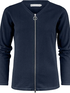 James Harvest Ashland Cardigan Women Dámsky kardigán 62.2511 námornícka modrá