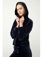 Vamp - Zamatová tepláková súprava s kapucňou 21162 - Vamp Vamp - Zamatová tepláková súprava s kapucňou 21162 - Vamp