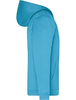 Daiber JN 756 Pánska mikina s kapucňou 02.0756 tyrkysová Daiber JN 756 Pánska mikina s kapucňou 02.0756 tyrkysová