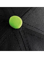 Beechfield B 610C 5-panelová snapbacková čiapka s kontrastným lemom 53.610C čierna/surfovo modrá Beechfield B 610C 5-panelová snapbacková čiapka s kontrastným lemom 53.610C čierna/surfovo modrá